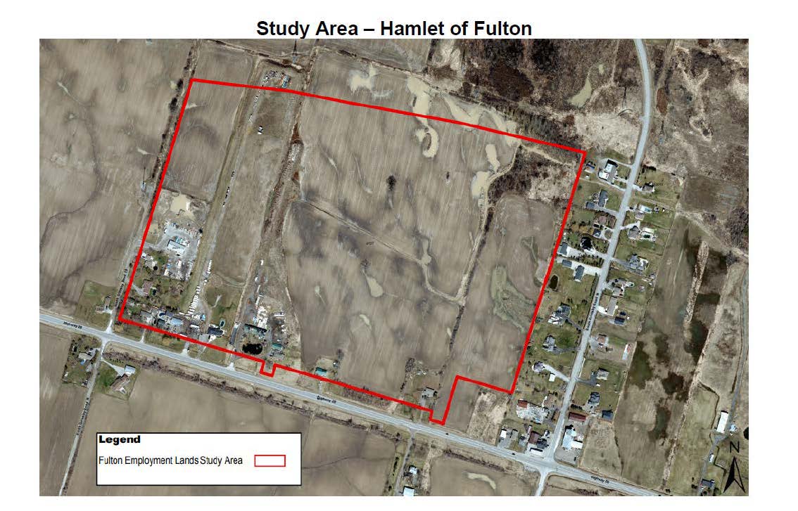 Map of Fulton Employment Lands Study Area