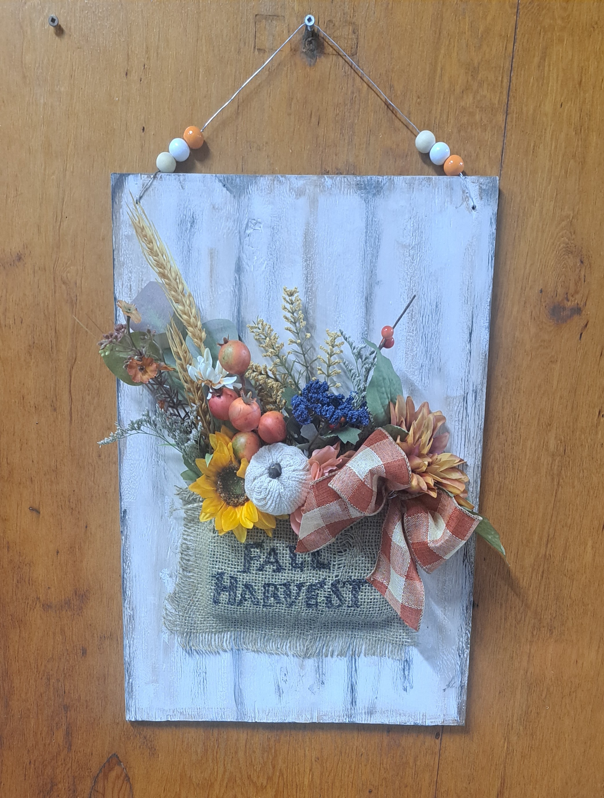Fall harvest sign