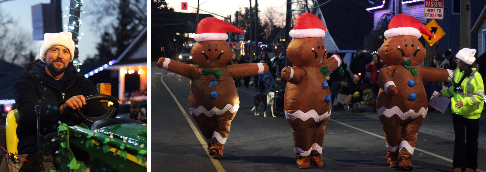 Photos of Township Staff in the West Lincoln Santa Claus Parade