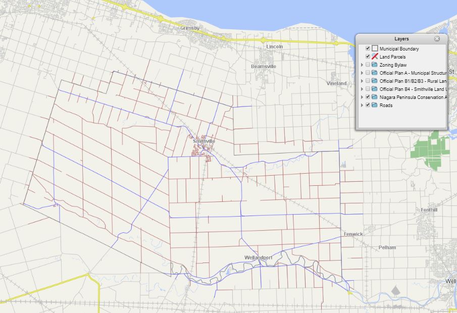 West Lincoln CommunityPAL Map