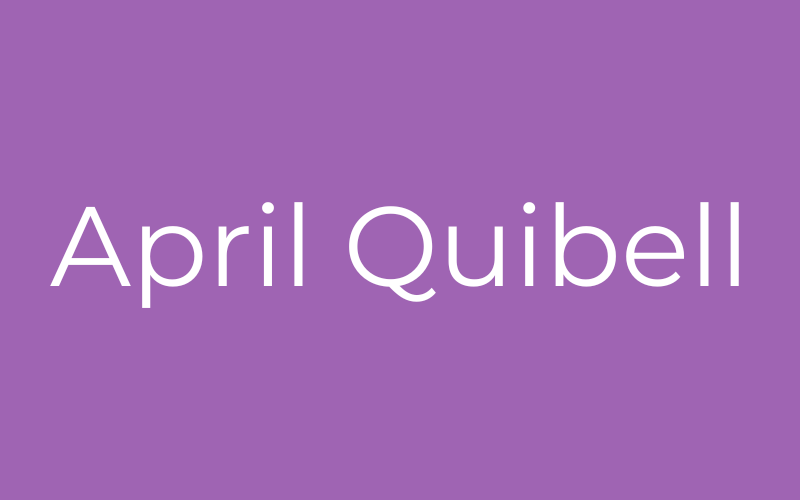 April Quibell