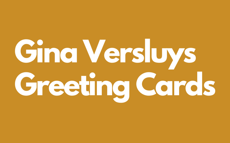 Gina Versluys Greeting Cards