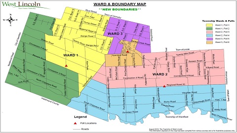 Ward and Boundary Map - Township of West Lincoln